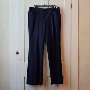 7th Avenue (NY & Co) Wide Leg Dress Pant in Navy | Women's 12 | NWT